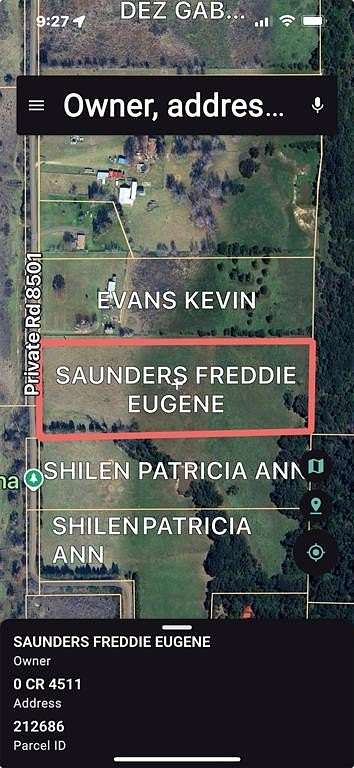 11.3 Acres of Land for Sale in Athens, Texas