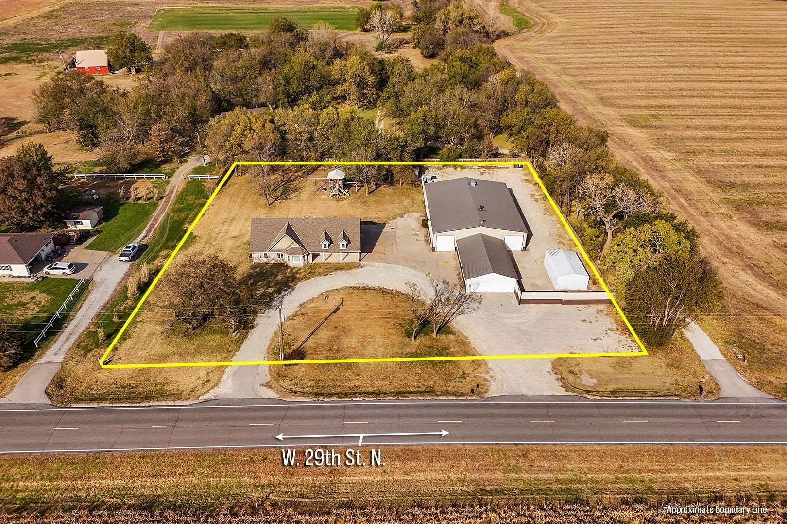 1.53 Acres of Residential Land with Home for Sale in Colwich, Kansas