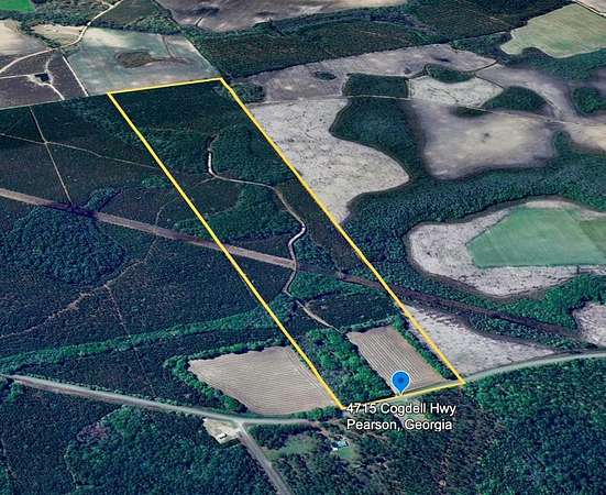 94 Acres of Land for Sale in Pearson, Georgia