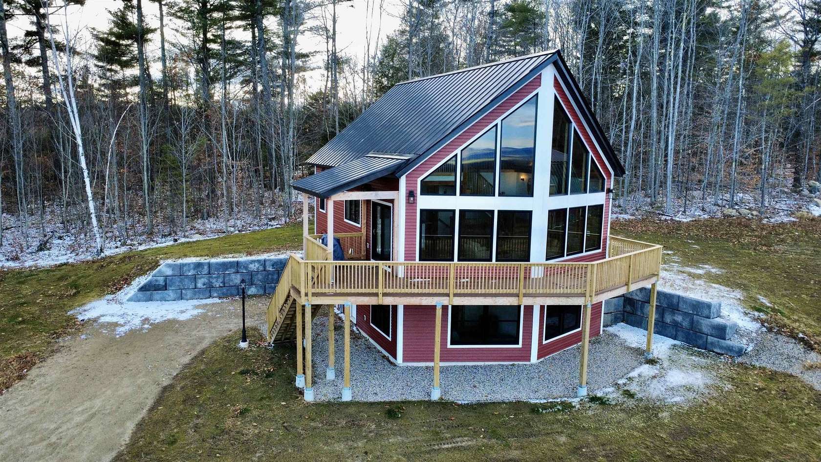 16 Acres of Land with Home for Lease in Tuftonboro, New Hampshire