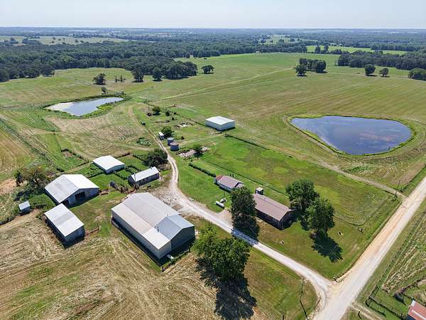 154 Acres of Land with Home for Sale in El Dorado Springs, Missouri