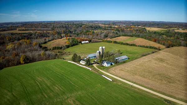 188 Acres of Land with Home for Sale in Ontario, Wisconsin