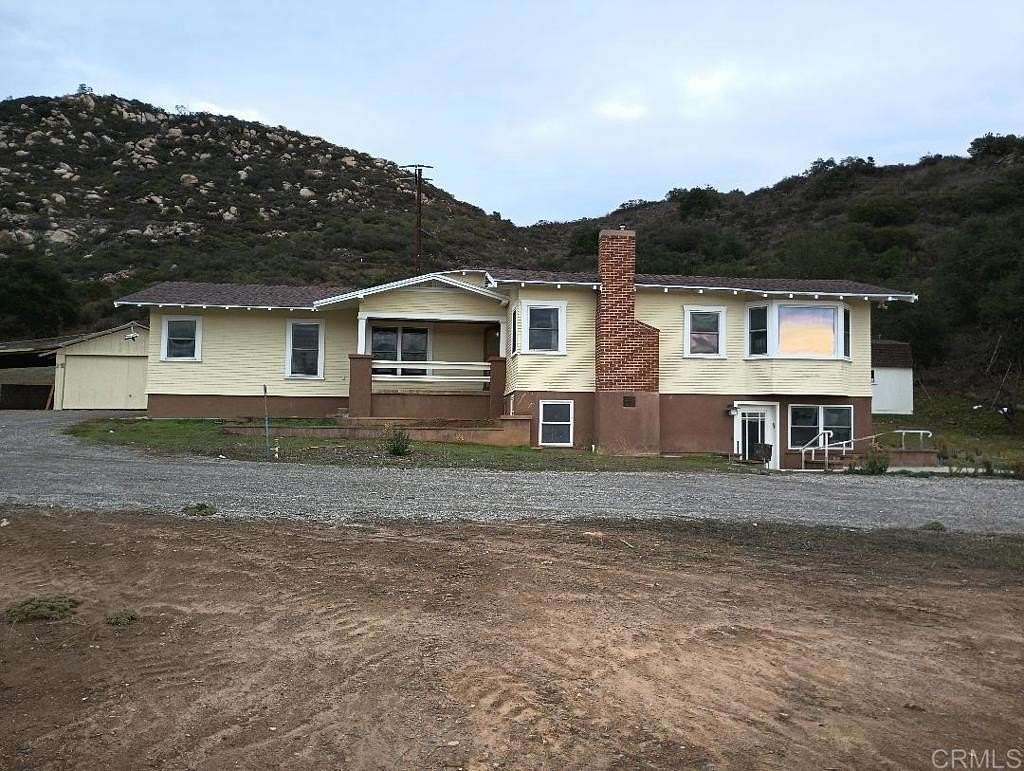 6 Acres of Residential Land with Home for Sale in Escondido, California