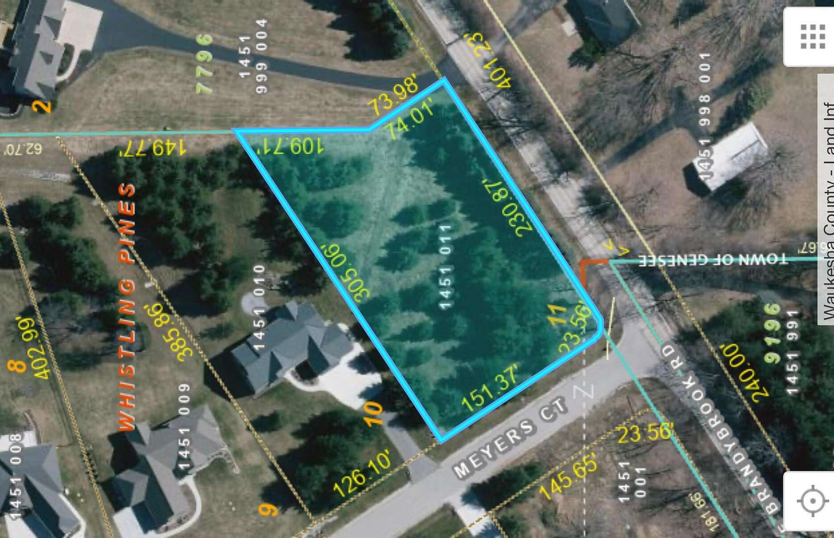 1 Acre of Residential Land for Sale in Wales, Wisconsin