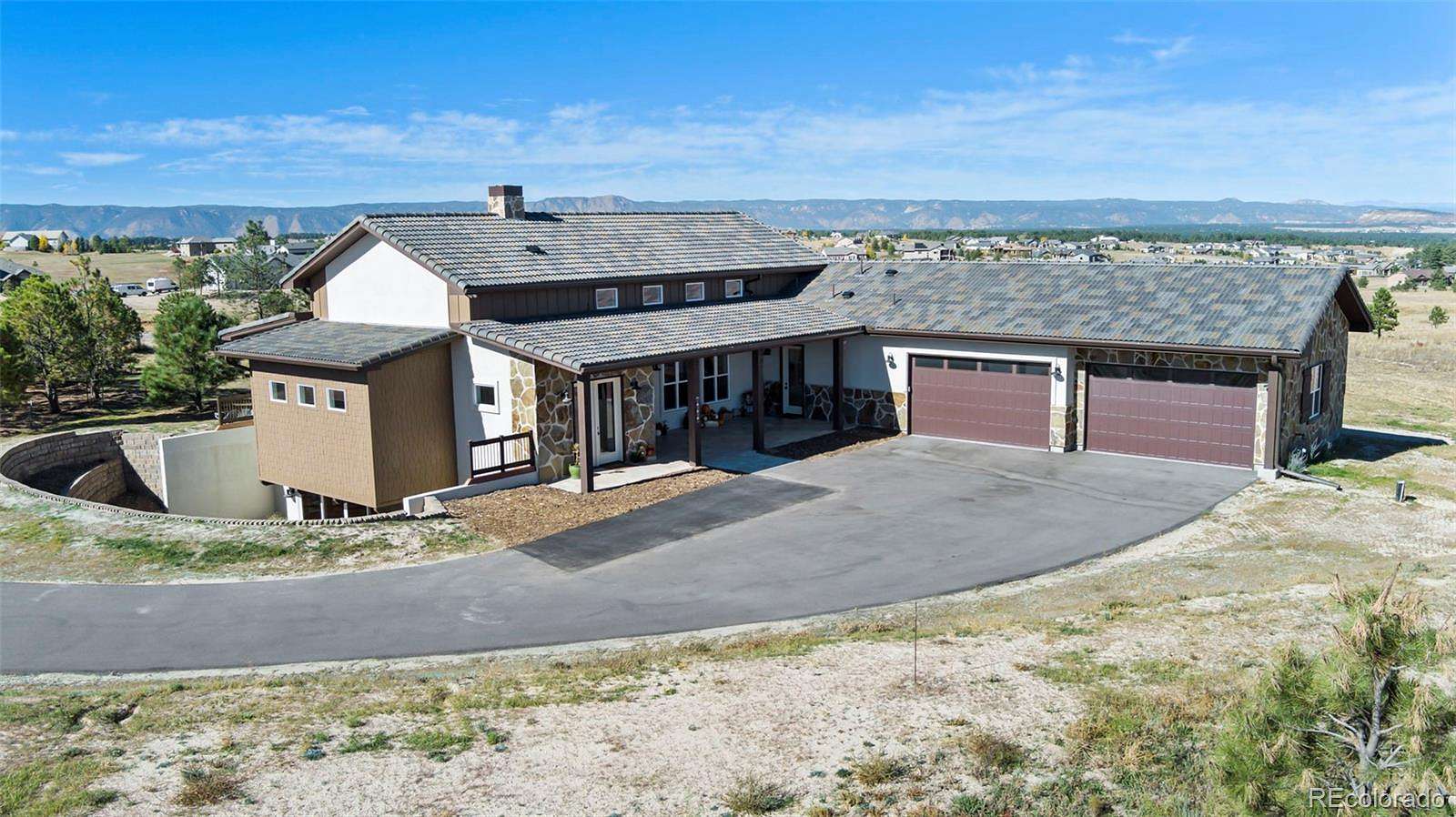 2.5 Acres of Land with Home for Sale in Colorado Springs, Colorado