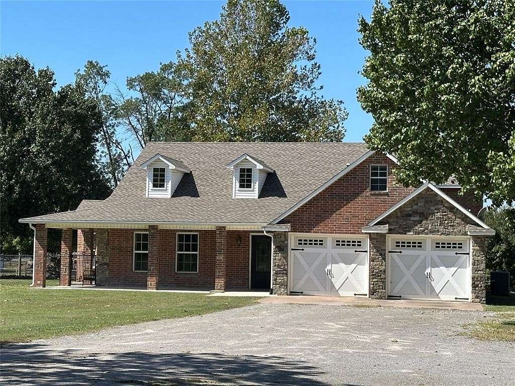 4.1 Acres of Residential Land with Home for Sale in Goldsby, Oklahoma