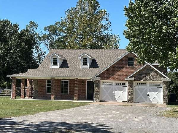 4.1 Acres of Residential Land with Home for Sale in Goldsby, Oklahoma