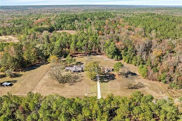 38.4 Acres of Land with Home for Sale in Tuskegee, Alabama