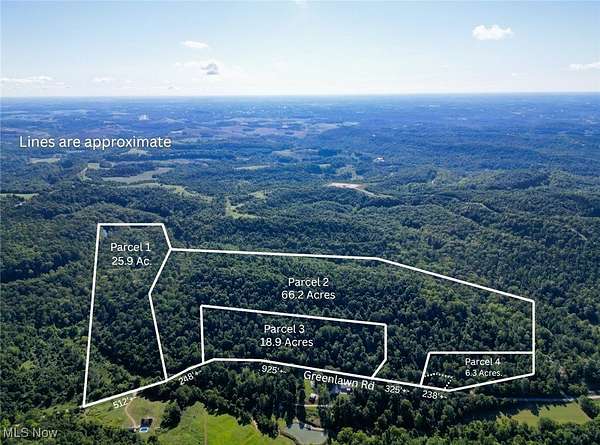 6.3 Acres of Land for Auction in Quaker City, Ohio