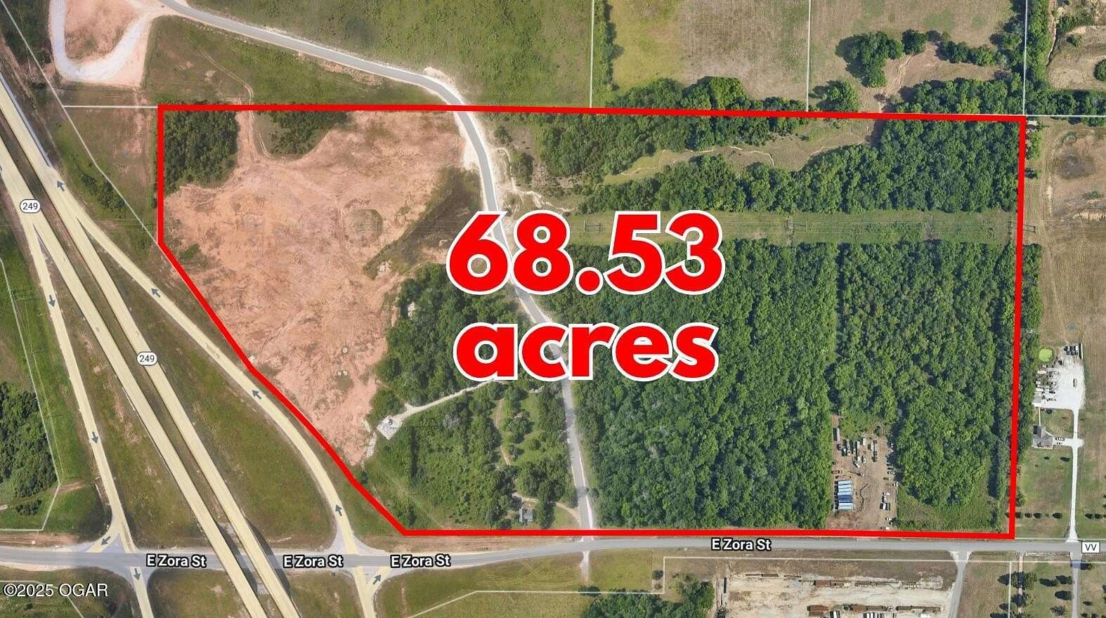 68 Acres of Mixed-Use Land for Sale in Joplin, Missouri