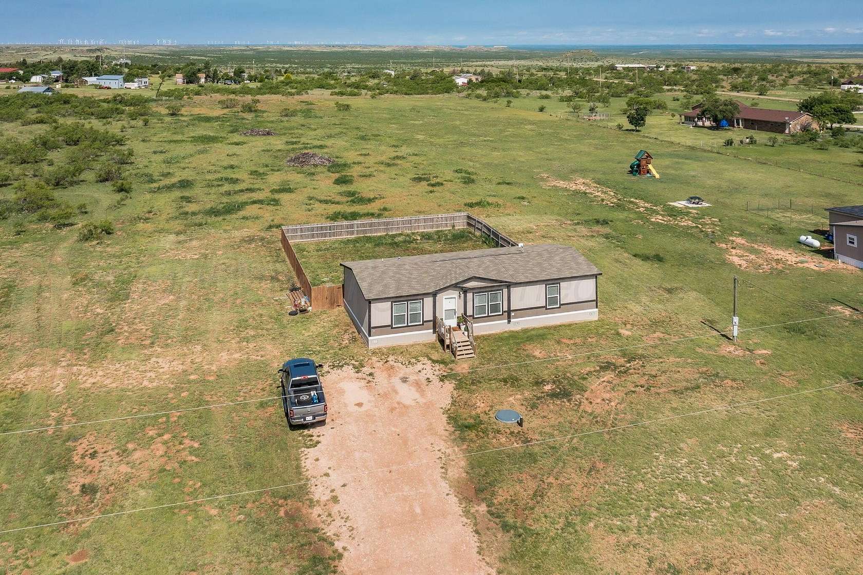 2.6 Acres of Residential Land with Home for Sale in Amarillo, Texas