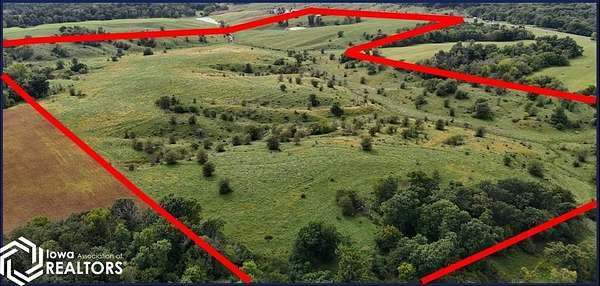 120 Acres of Agricultural Land for Sale in Vinton, Iowa