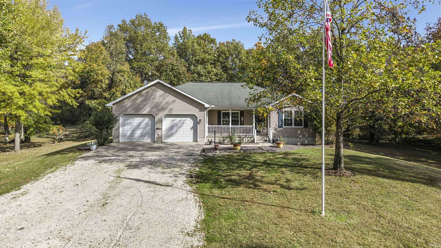 11 Acres of Land with Home for Sale in Francisco, Indiana