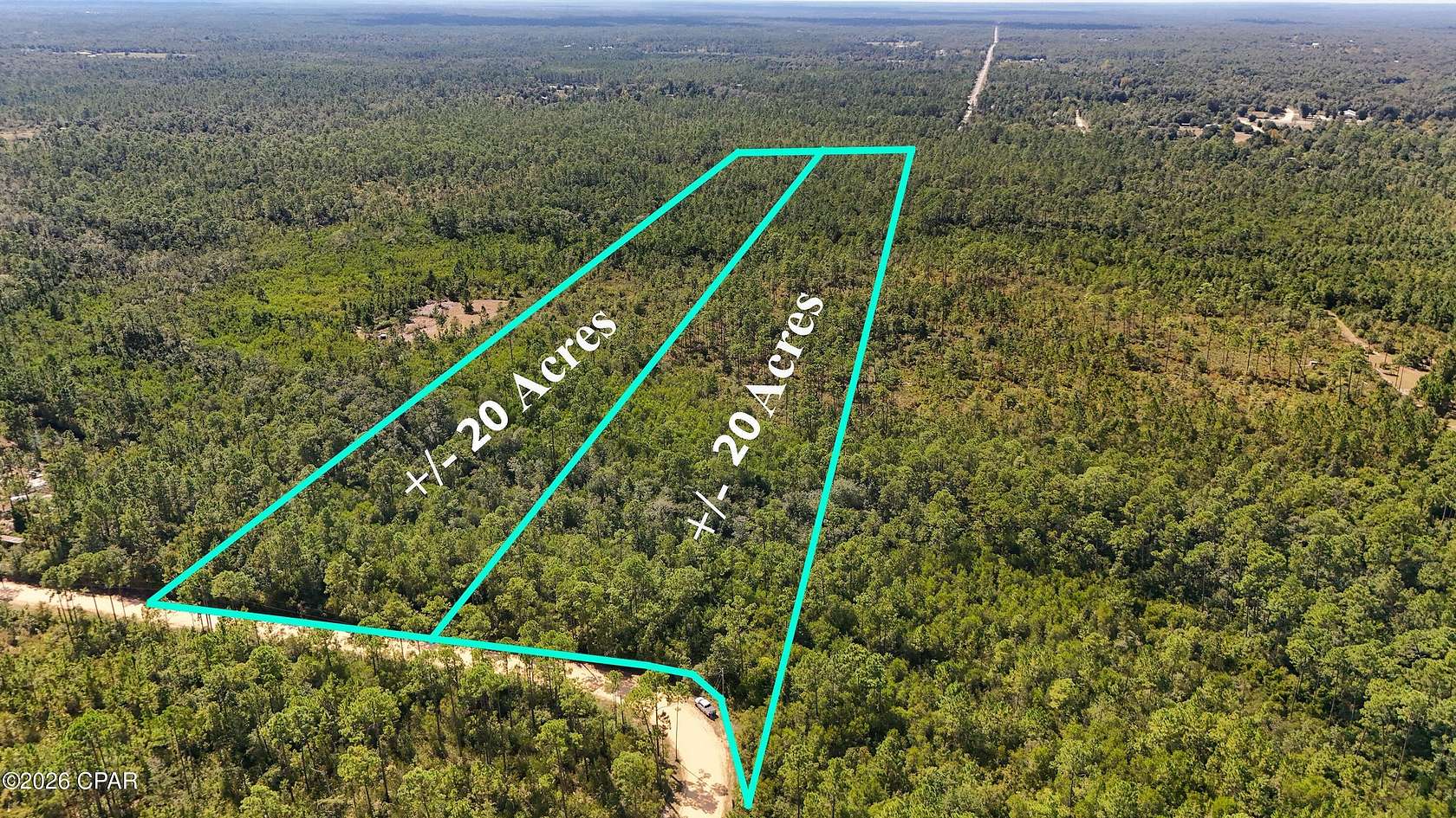 20.2 Acres of Land for Sale in Fountain, Florida