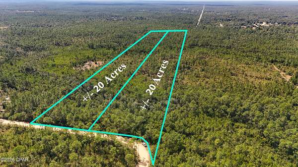 20.2 Acres of Land for Sale in Fountain, Florida