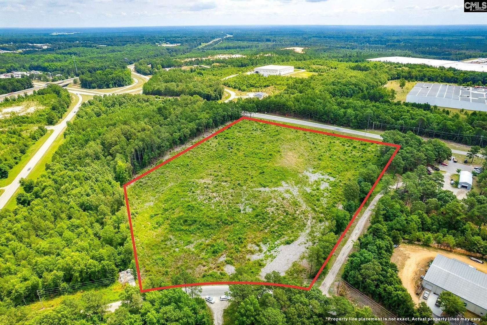 13.4 Acres of Commercial Land for Sale in Lugoff, South Carolina