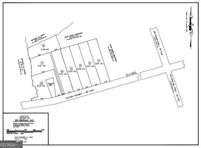 5 Acres of Residential Land for Sale in Statesboro, Georgia