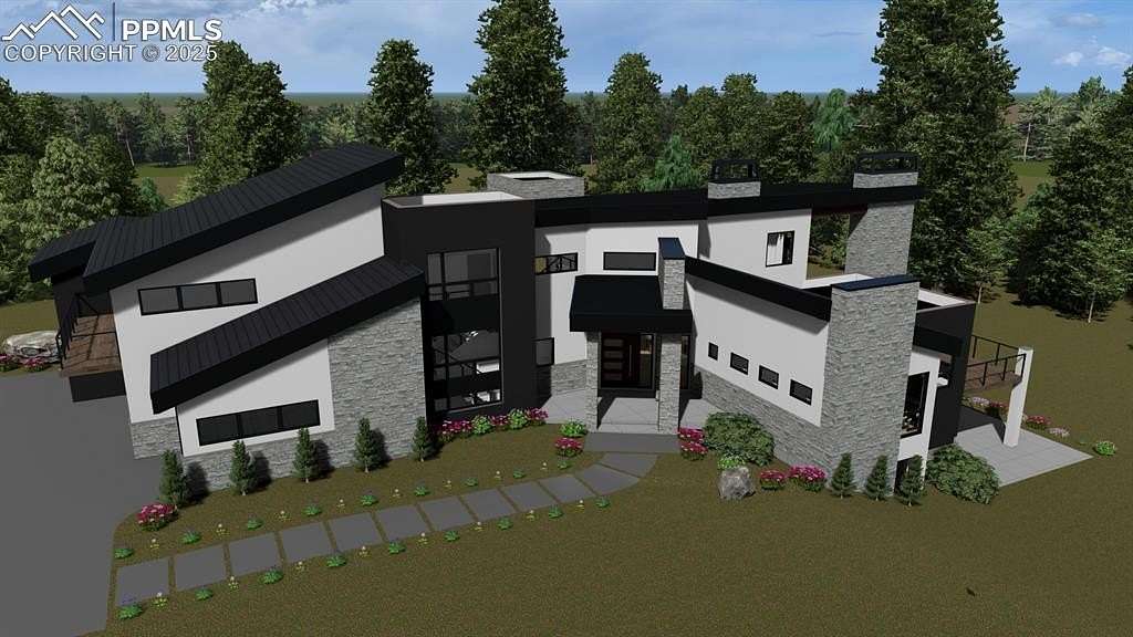 5 Acres of Residential Land with Home for Sale in Colorado Springs, Colorado