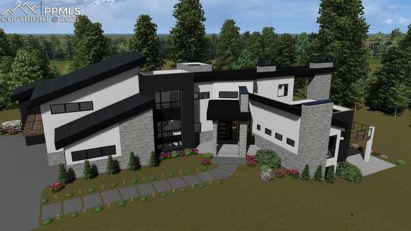 5 Acres of Residential Land with Home for Sale in Colorado Springs, Colorado