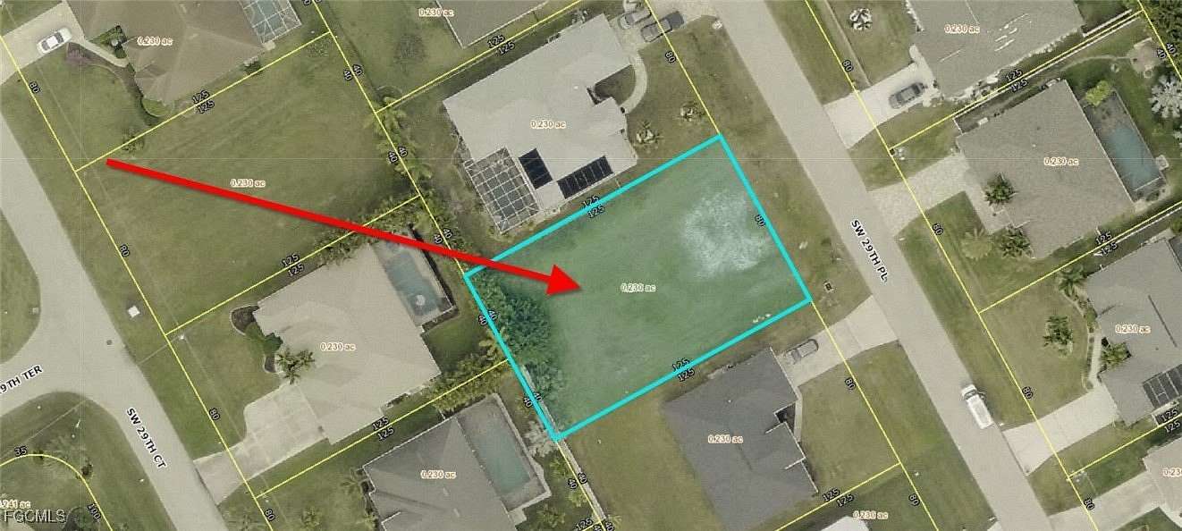 0.23 Acres of Land for Sale in Cape Coral, Florida