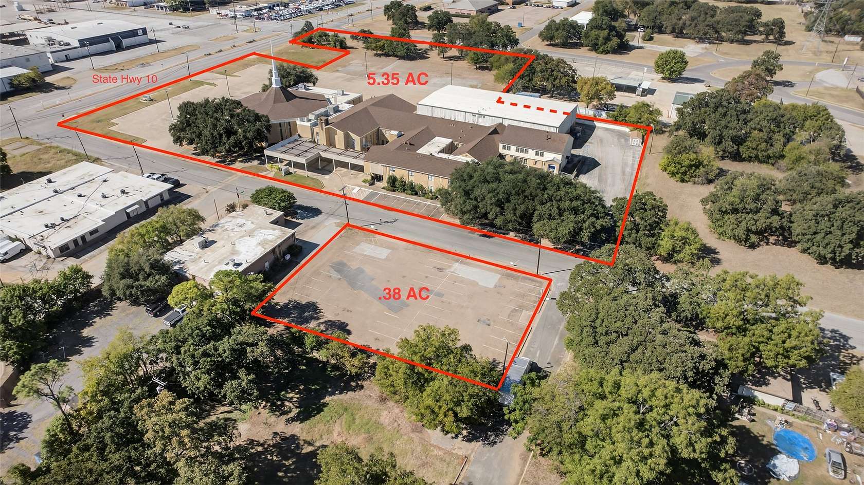 5.7 Acres of Mixed-Use Land for Sale in Hurst, Texas