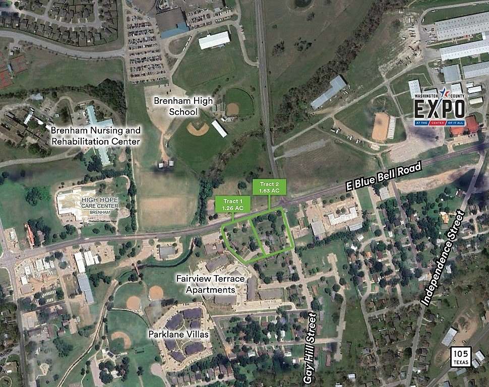 3 Acres of Commercial Land for Sale in Brenham, Texas