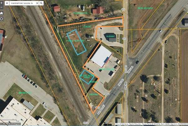 2.36 Acres of Land for Sale in Tuscola, Texas