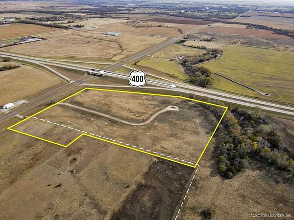20 Acres of Mixed-Use Land for Auction in Cheney, Kansas