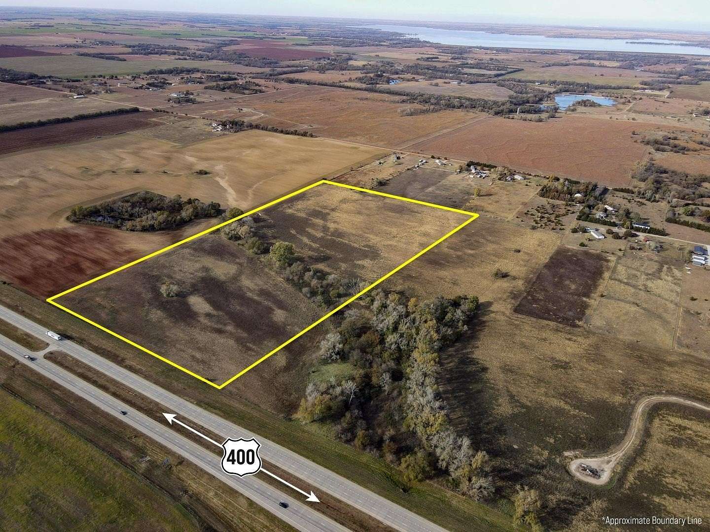 23 Acres of Land for Auction in Cheney, Kansas