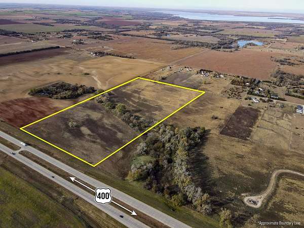 23 Acres of Land for Auction in Cheney, Kansas