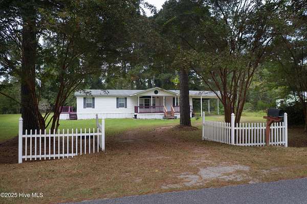 2 Acres of Residential Land with Home for Sale in Hallsboro, North Carolina