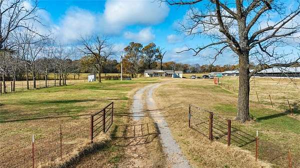 40 Acres of Agricultural Land with Home for Sale in Westville, Oklahoma