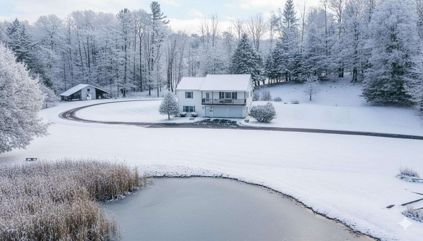 4.32 Acres of Residential Land with Home for Sale in Barre Town, Vermont