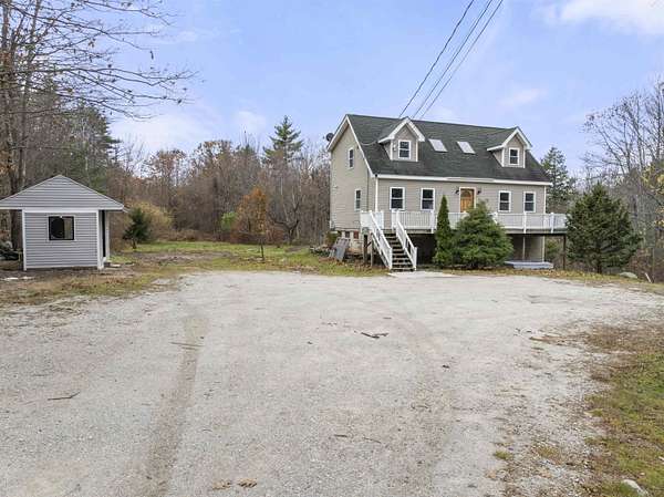 7 Acres of Residential Land with Home for Sale in Pittsfield, New Hampshire