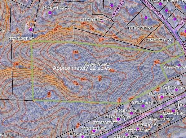 22 Acres of Recreational Land for Sale in Lewisville, North Carolina