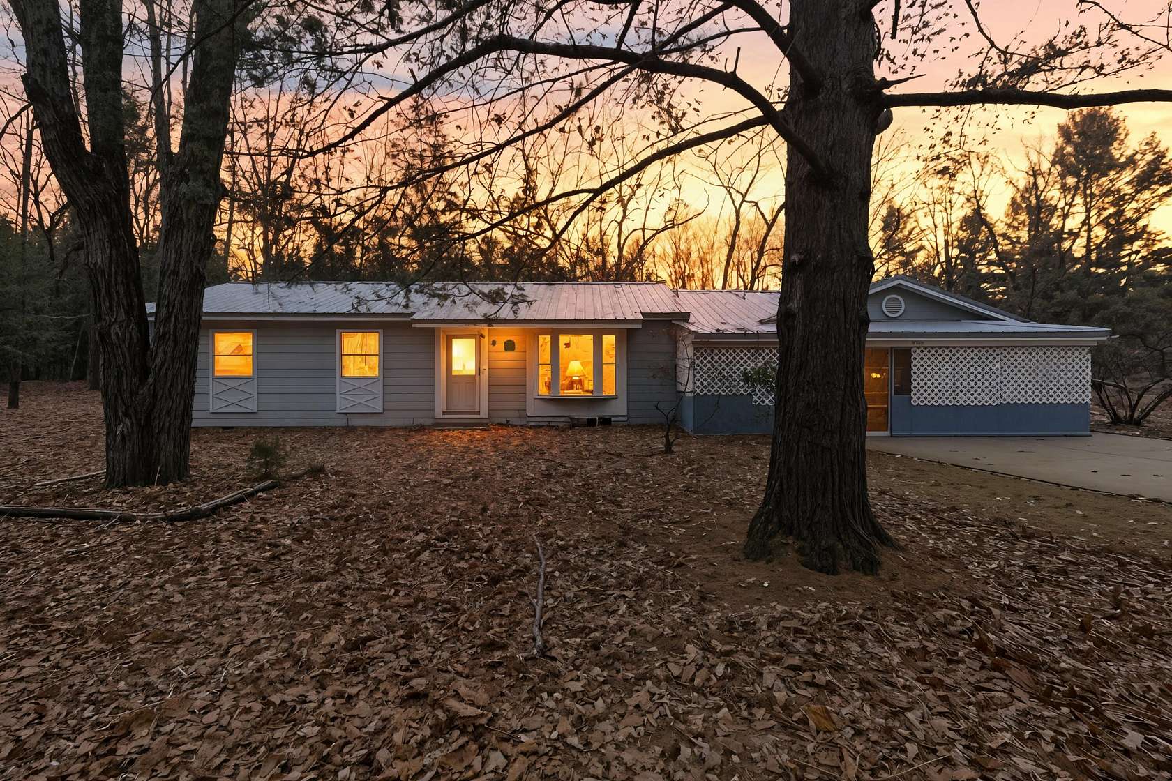 2 Acres of Residential Land with Home for Sale in Evart, Michigan