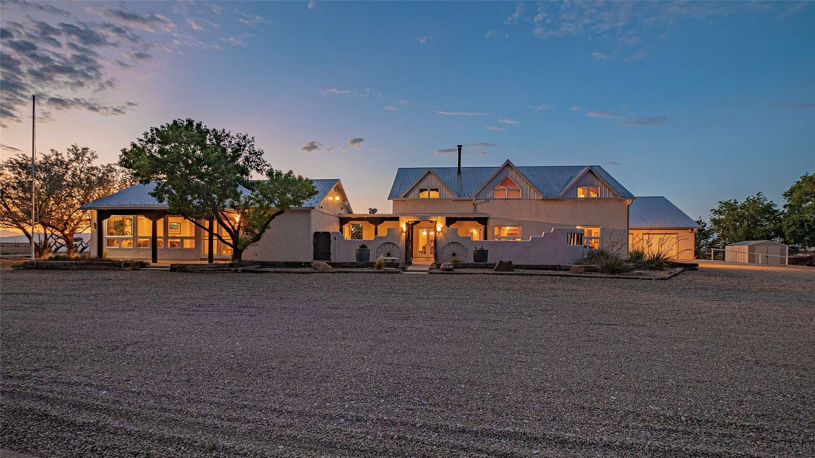 200 Acres of Land with Home for Sale in Stanley, New Mexico