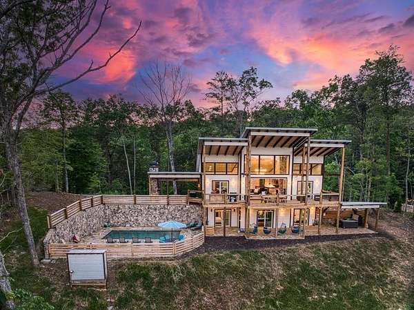 1.6 Acres of Residential Land with Home for Sale in Mineral Bluff, Georgia