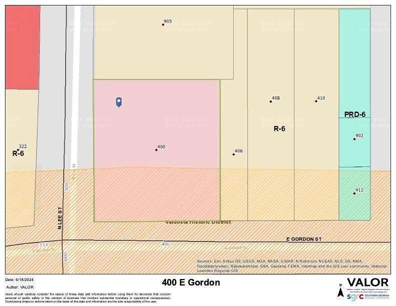0.49 Acres of Mixed-Use Land for Sale in Valdosta, Georgia