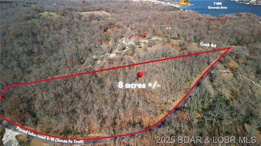 8 Acres of Residential Land for Sale in Gravois Mills, Missouri