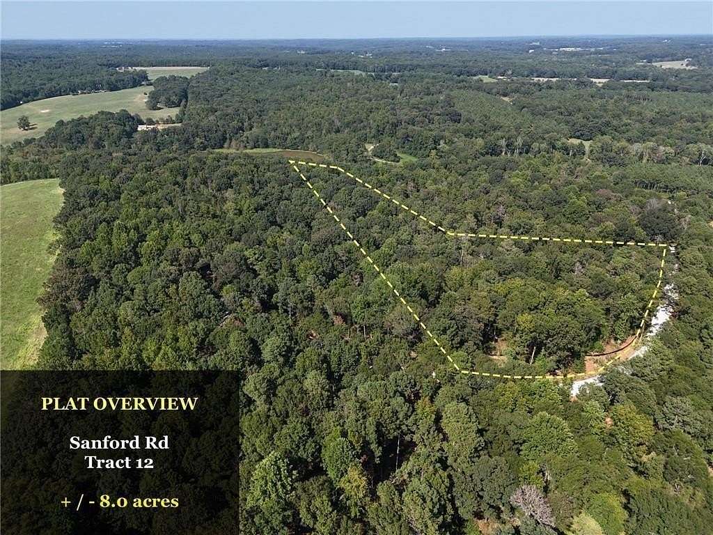 8 Acres of Residential Land for Sale in Nicholson, Georgia
