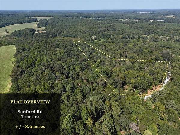 8 Acres of Residential Land for Sale in Nicholson, Georgia