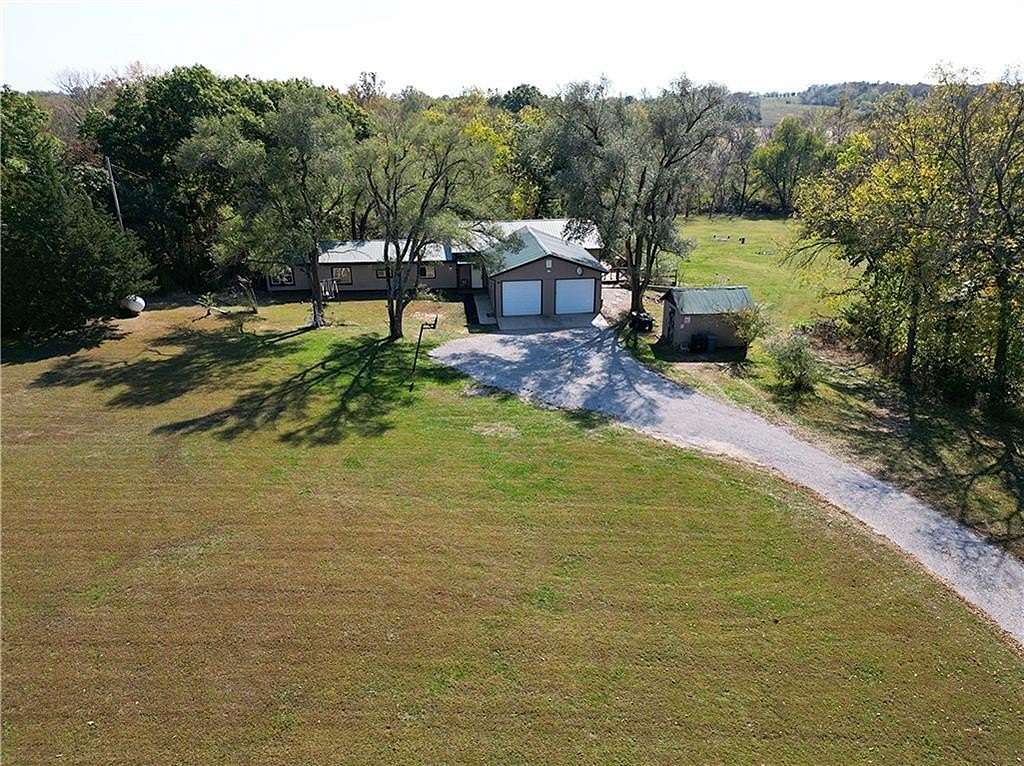 10 Acres of Land with Home for Sale in Cummings, Kansas