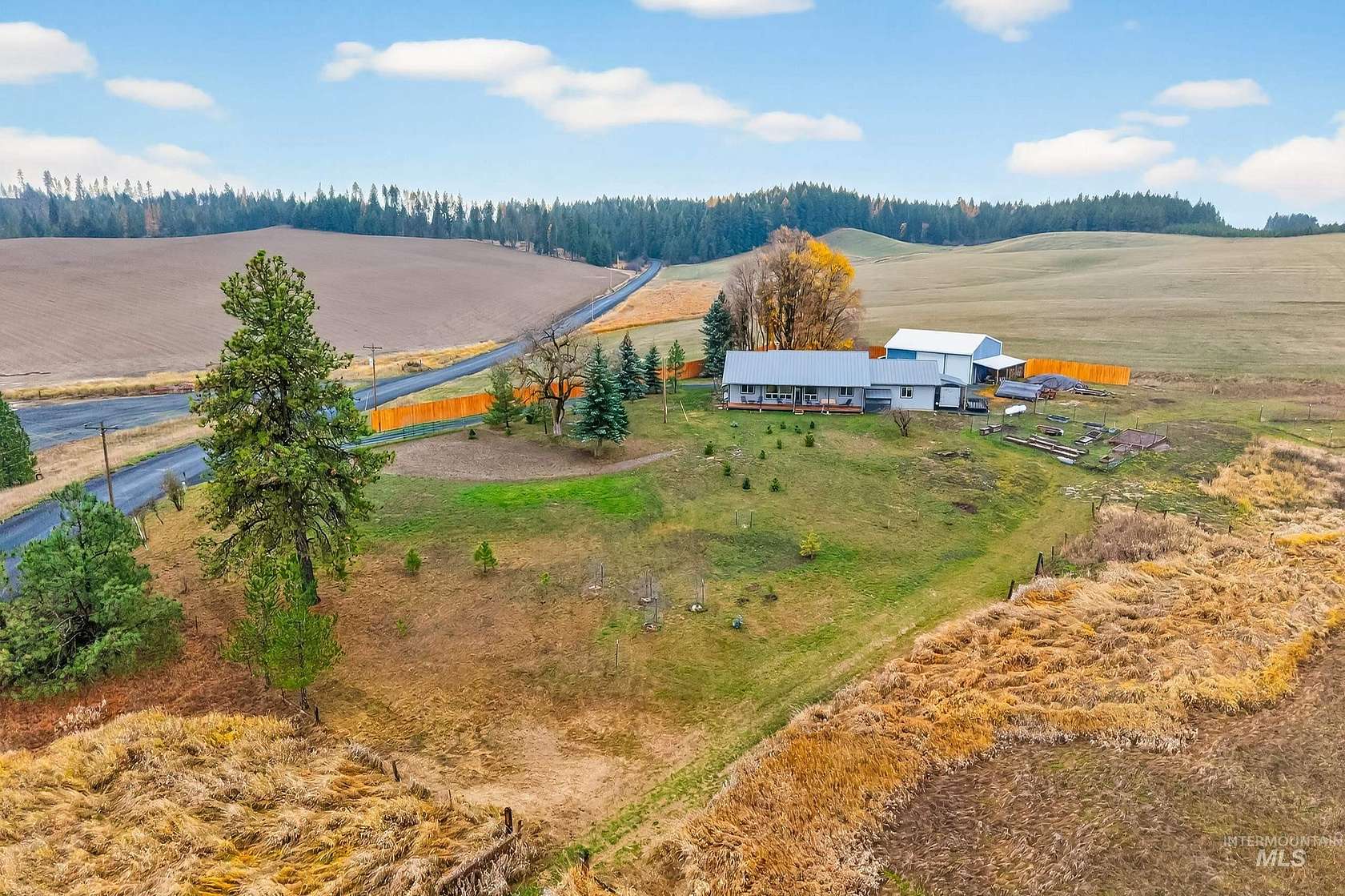 4.76 Acres of Residential Land with Home for Sale in Deary, Idaho