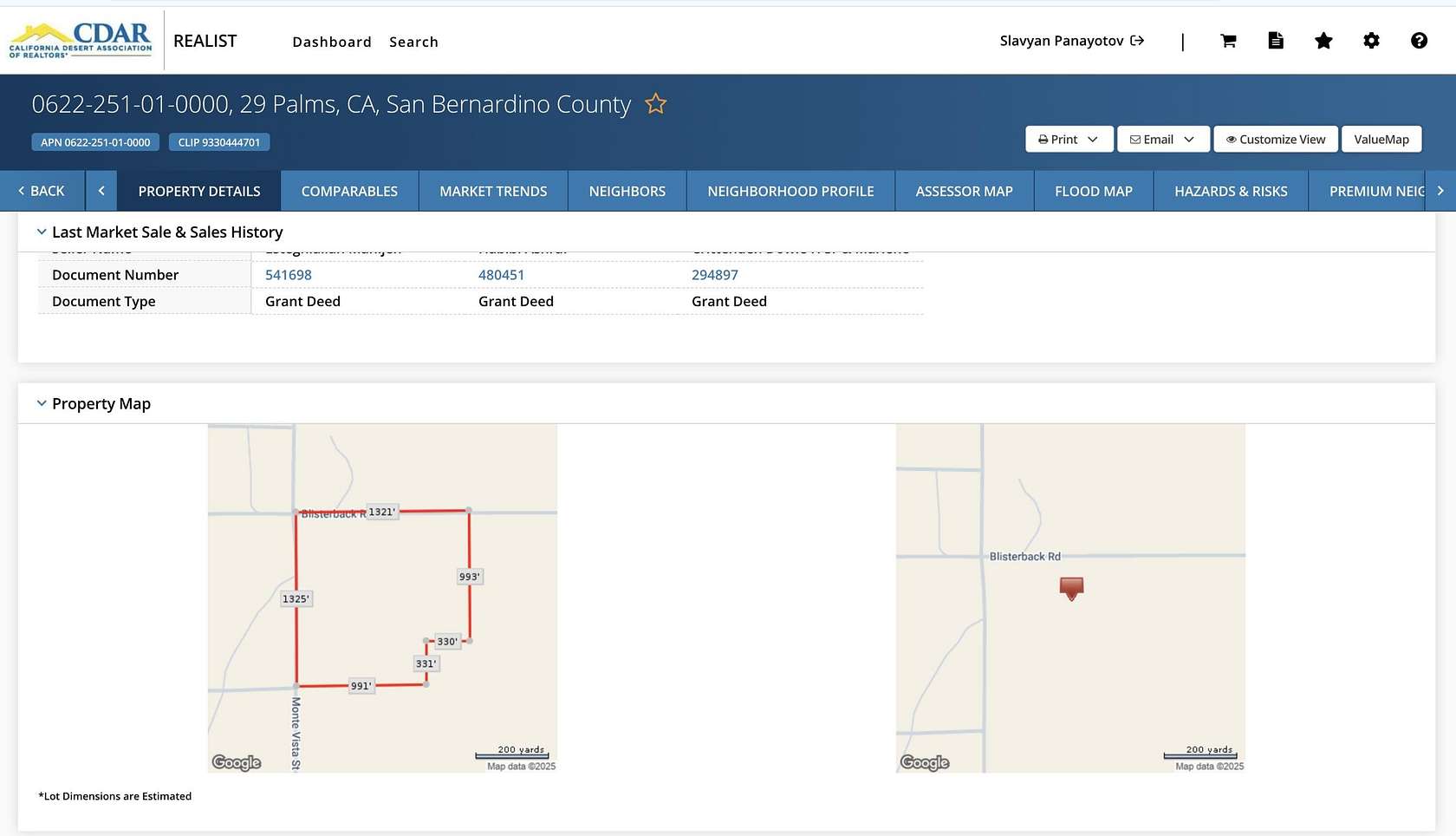 Land for Sale in Twentynine Palms, California
