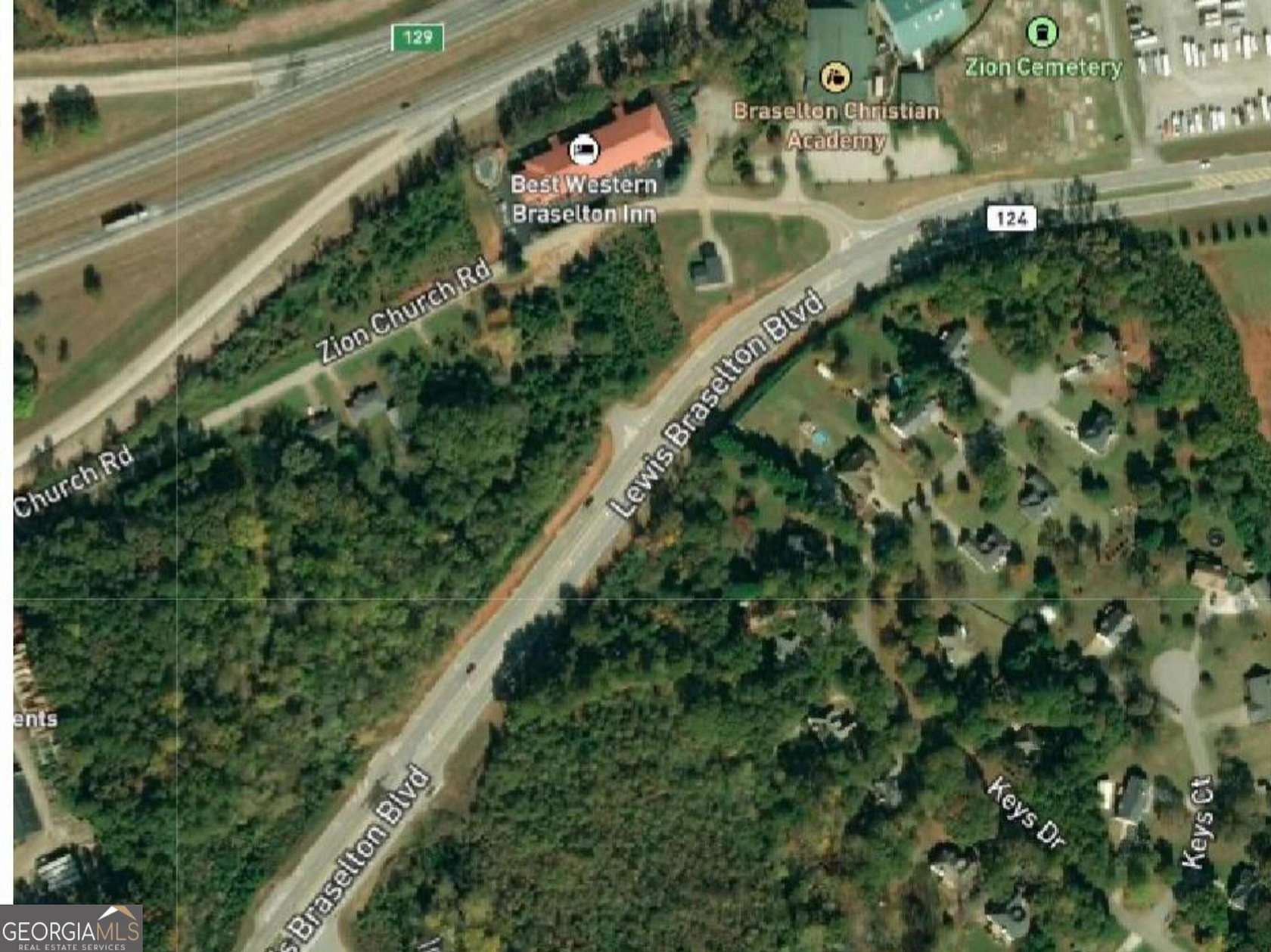 1.5 Acres of Mixed-Use Land for Sale in Braselton, Georgia