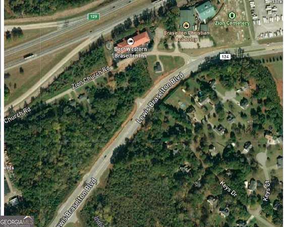 4.57 Acres of Commercial Land for Sale in Braselton, Georgia