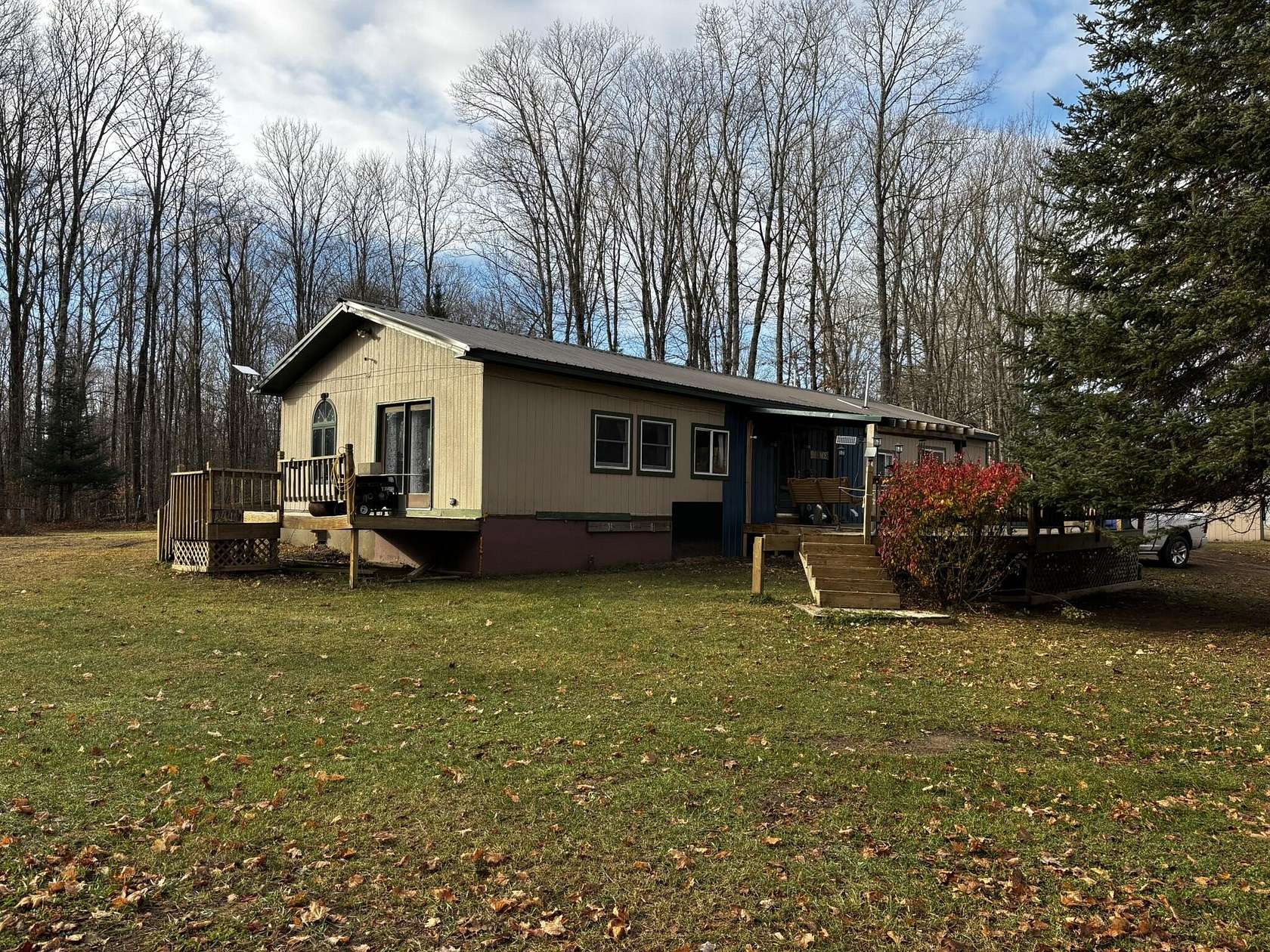 16 Acres of Land with Home for Sale in McMillan, Michigan