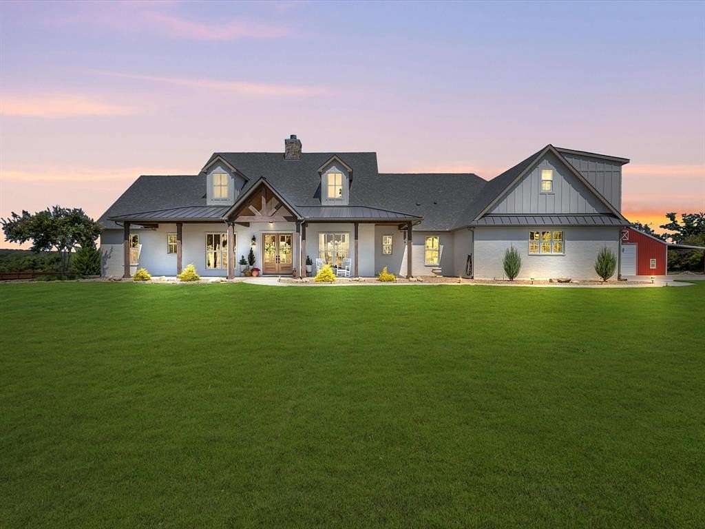 12.4 Acres of Land with Home for Sale in Weatherford, Texas