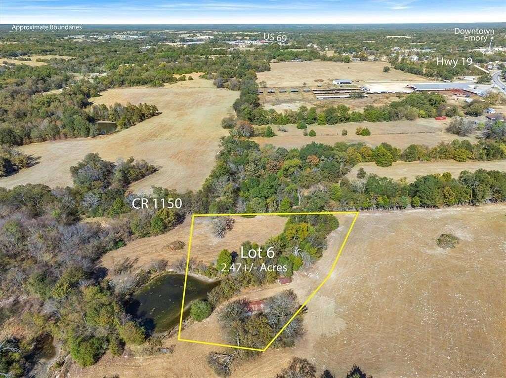 2.47 Acres of Mixed-Use Land for Sale in Emory, Texas